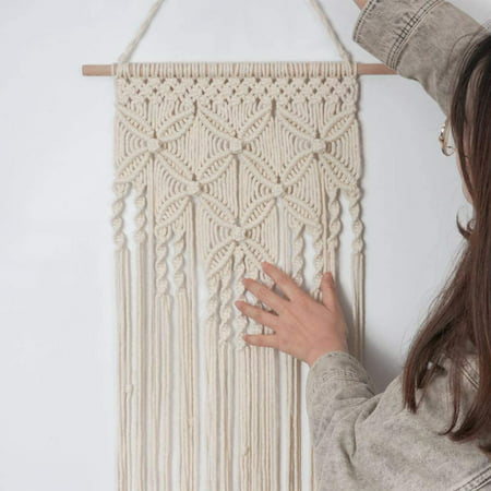 Macrame Wall Hanging Tapestry Boho Handmade Woven Tapestries Unique